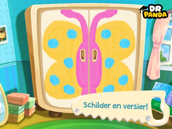 Dr. Panda Klusjesman iPad app afbeelding 1