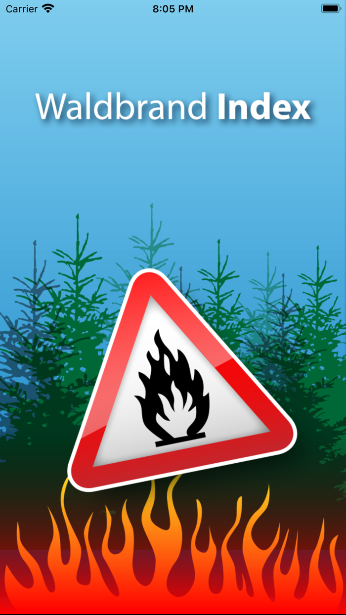 Waldbrand Index