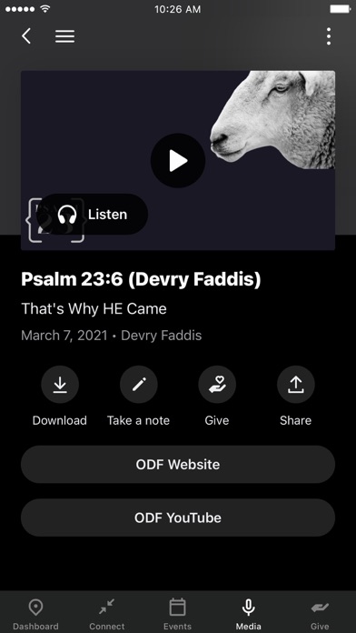 Open Door Fellowship Church Screenshot