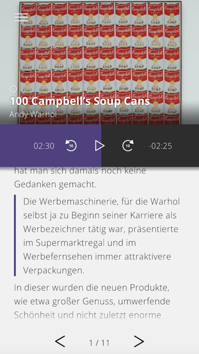 WARHOL & FREUNDE Screenshot