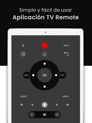 Screenshot 2 Control remoto universal de TV iphone