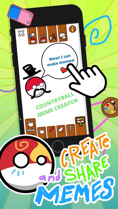 Countryball Potato Mayhem Screenshot
