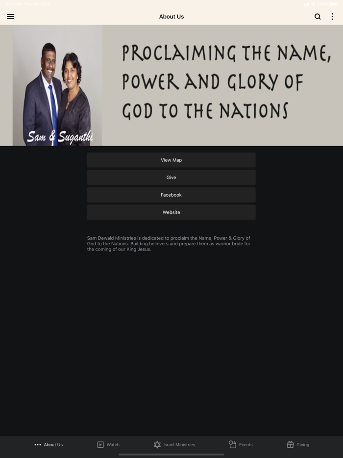 Sam Dewald Ministries