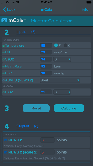 MediCalc® Screenshot