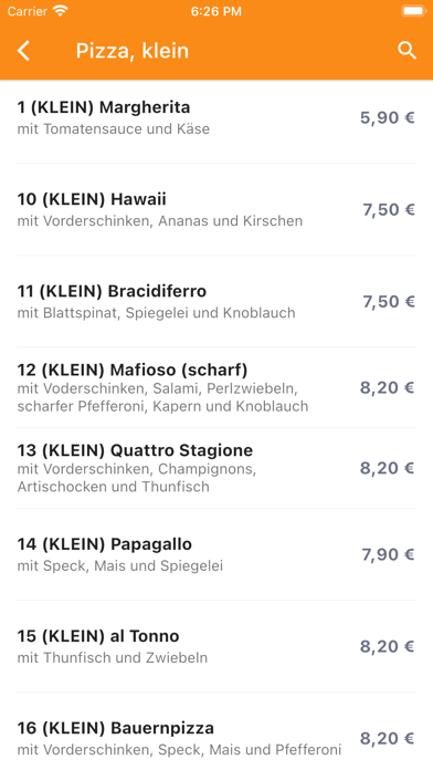 Lieferzeit.at Screenshot
