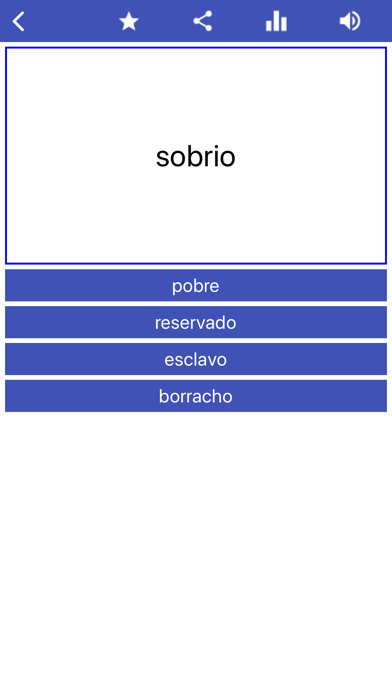 Spanish Language Learning Screenshot