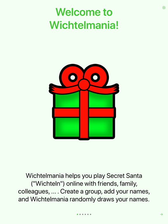 Wichtelmania iPad screenshot 1 - Social Networking app