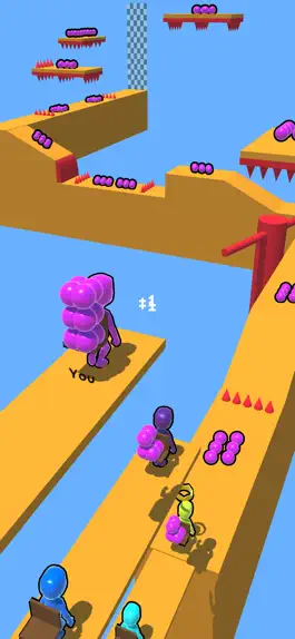 Game screenshot Up Run 3D mod apk