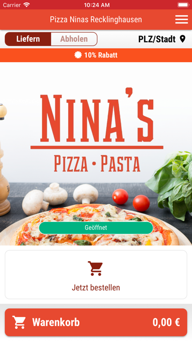How to cancel & delete Pizza Nina's Recklinghausen from iphone & ipad 1