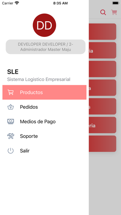 SLE Screenshot