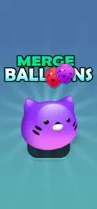 Merge Kawaii Balloon Evolution screenshot #5 for iPhone