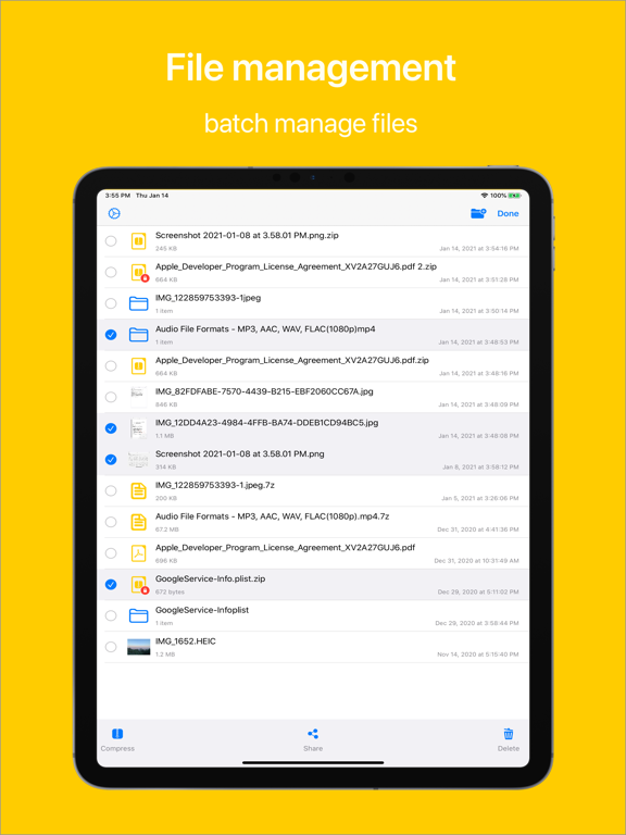 Screenshot #6 pour Zip & Unzip - fichier unrar