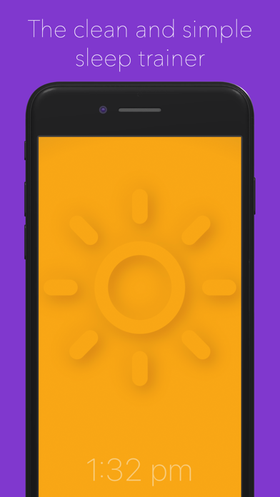 Screenshot #1 pour Night Light: Baby Sleep Clock