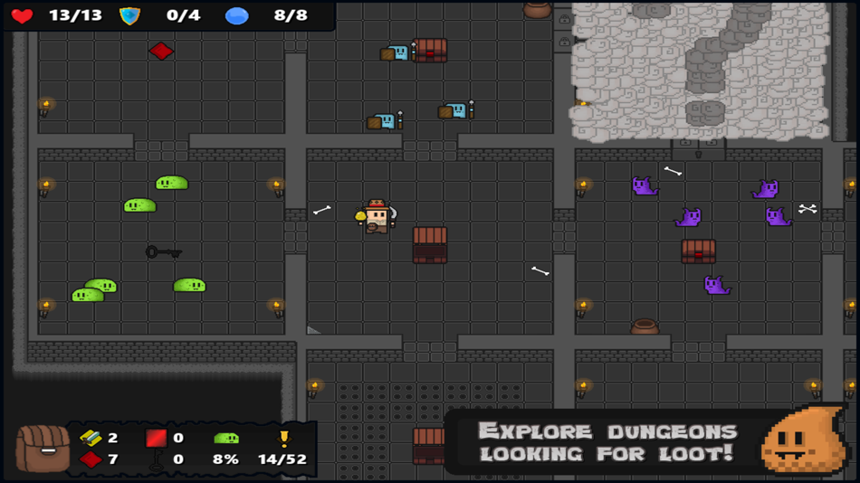 #2. Dungeon Raiders (iOS) 由: Christopher Lawson