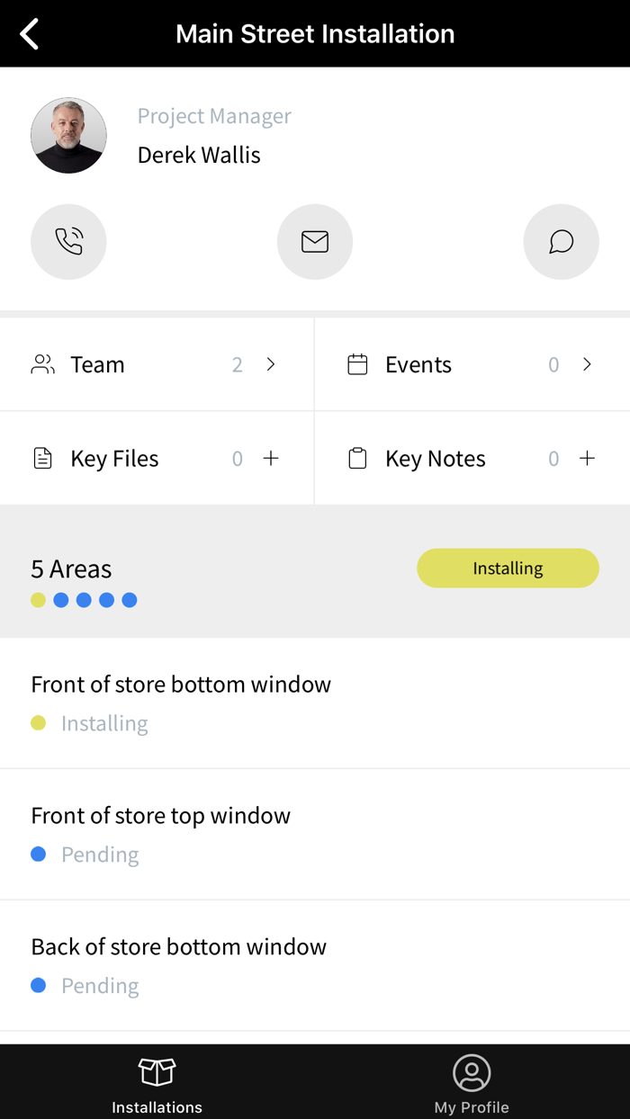 Harlequin Installations