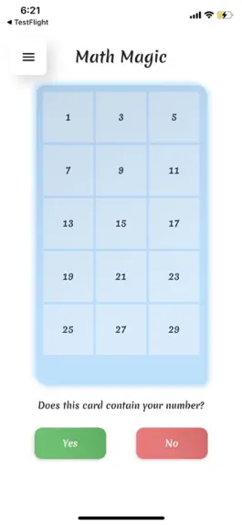 Game screenshot Math Magic Cards apk