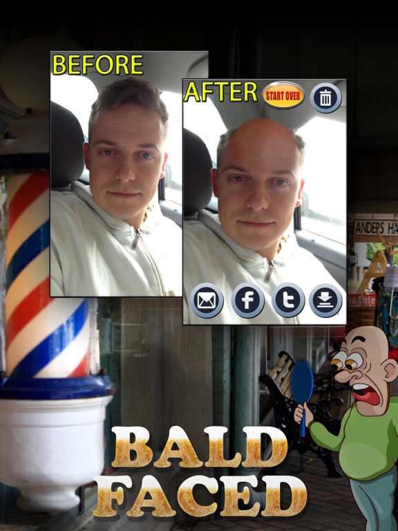 Screenshot #5 pour BaldFaced The Bald Head Booth