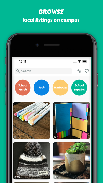 CollegeMarket - Buy & Sell iPhone screenshot 3 - Shopping app