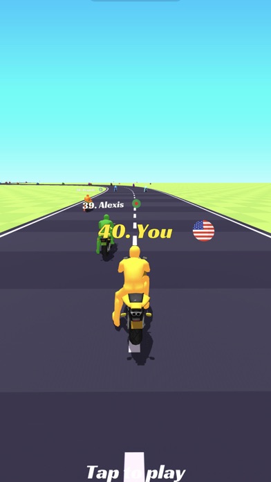 Bike Race.io Screenshot