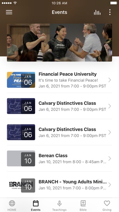 Calvary Chapel San Jose Screenshot