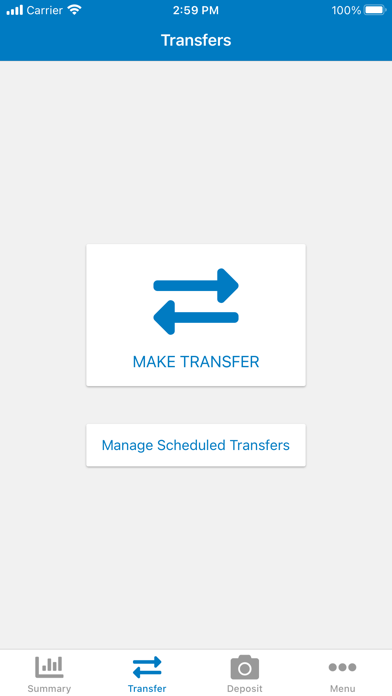 Marin County FCU Screenshot