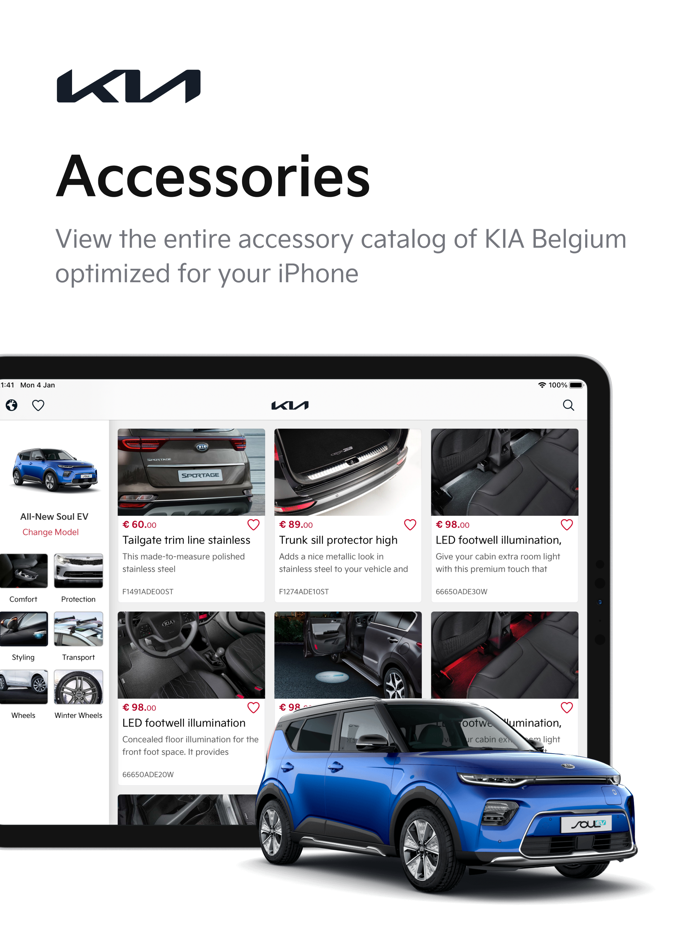 KIA Accessories Belgium