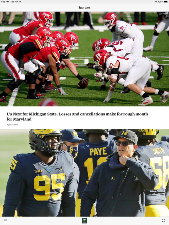 Mlive store michigan football