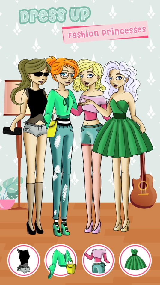 Dress up fashion princesses - 2.0 - (iOS)