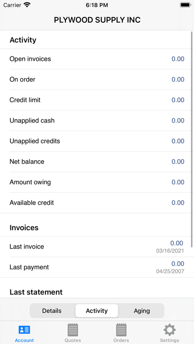 Plywood Supply Web Track Screenshot