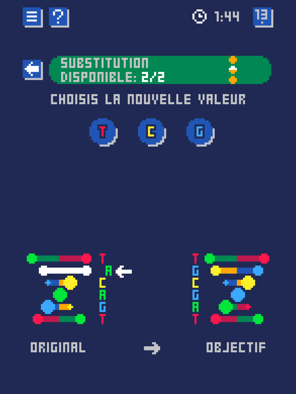 Screenshot #5 pour Mutations ADN: Soyez logique!