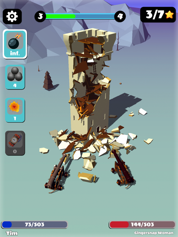 Screenshot #6 pour Cannon Castles