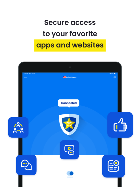 Screenshot #4 pour Star VPN - Super Fast Proxy