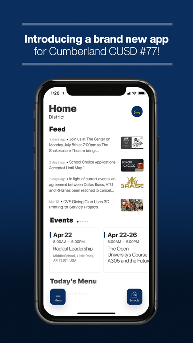 Cumberland CUSD #77, IL Screenshot
