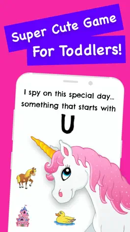 Game screenshot I Spy ABC Unicorn Letters mod apk