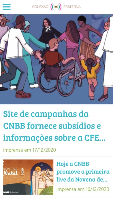 Conexão Fraterna Screenshot
