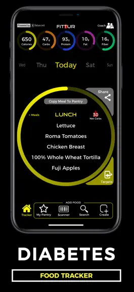 Game screenshot Diabetes Food Tracker ~ Fittur mod apk
