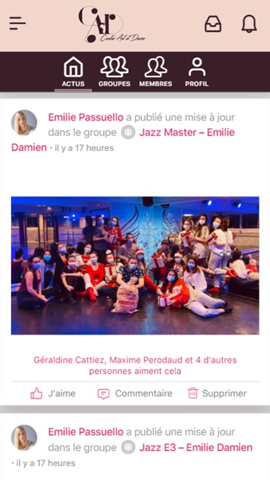 Centre Art et Danse Screenshot
