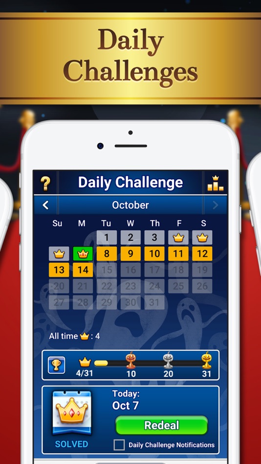 #3. Solitaire by MobilityWare+ (iOS) 由: MobilityWare