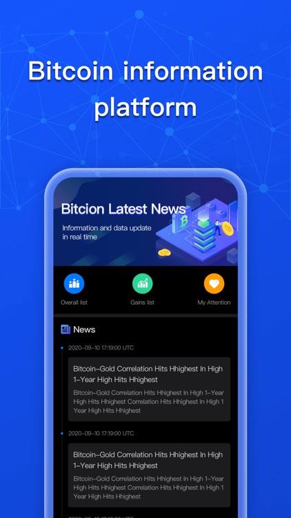 Go Bitcoin-Financial platform