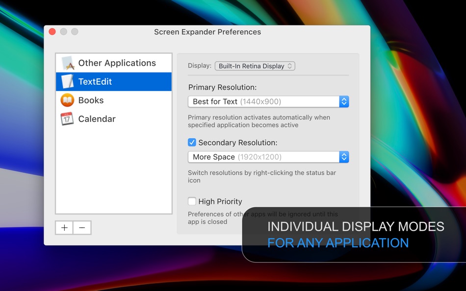 #2. Screen Expander (macOS) 由: Vitalii Vashchenko