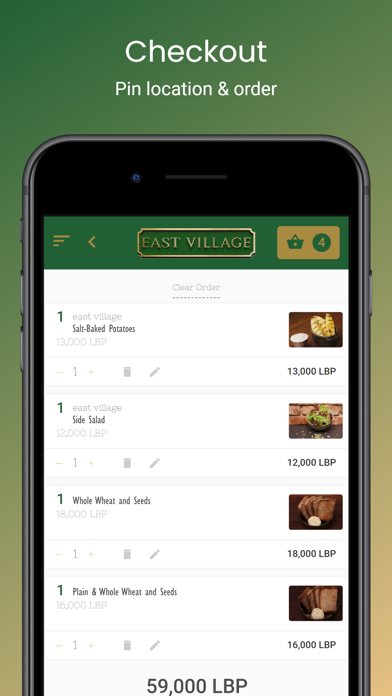 East Village Cuisine Screenshot