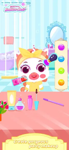 Game screenshot My Pony Makeup Dress up Games apk