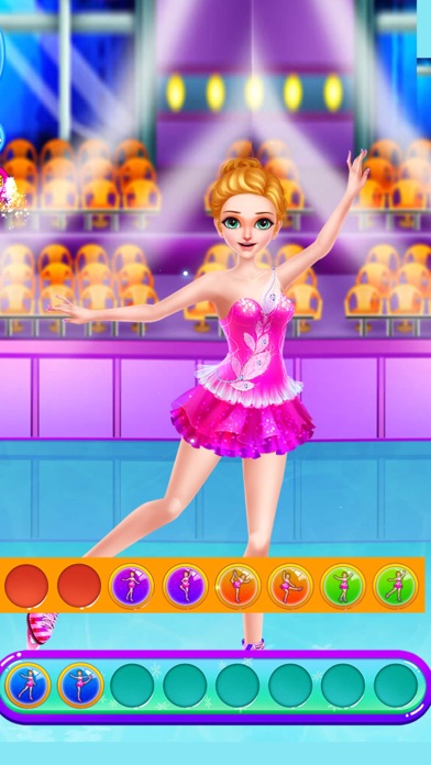 Ice Skating Princess-Girl Game Screenshot