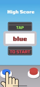 Tap Off - Reverse Stroop Test screenshot #1 for iPhone