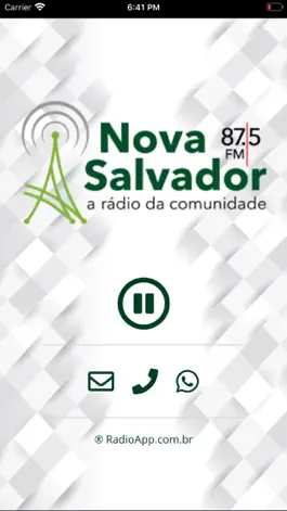 Game screenshot Rádio Nova Salvador 87.5 FM mod apk