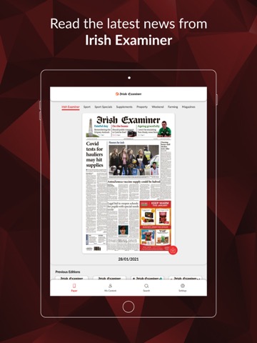 Irish Examiner ePaperのおすすめ画像1