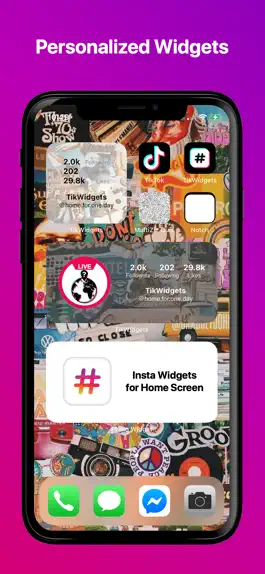 Game screenshot Insta Widgets for Home Screen mod apk