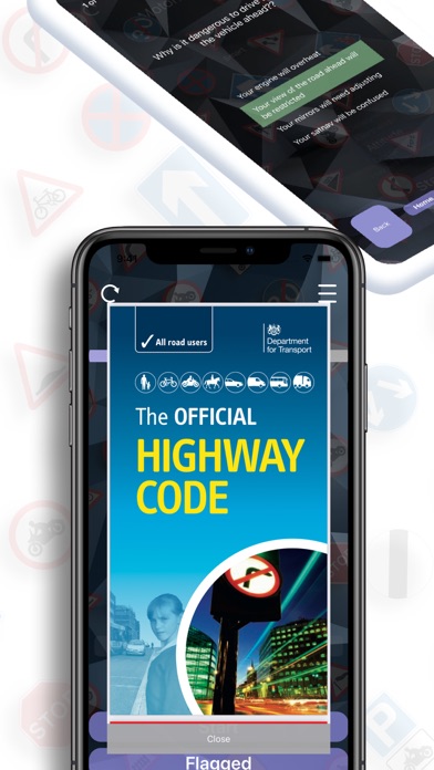 Motorcycle Theory Test Lite UK Screenshot