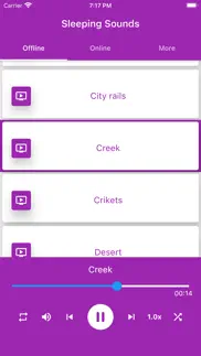 sleep sounds - relax sounds iphone screenshot 2