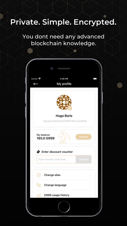 GSTelecom by G999 Blockchain screenshot-3